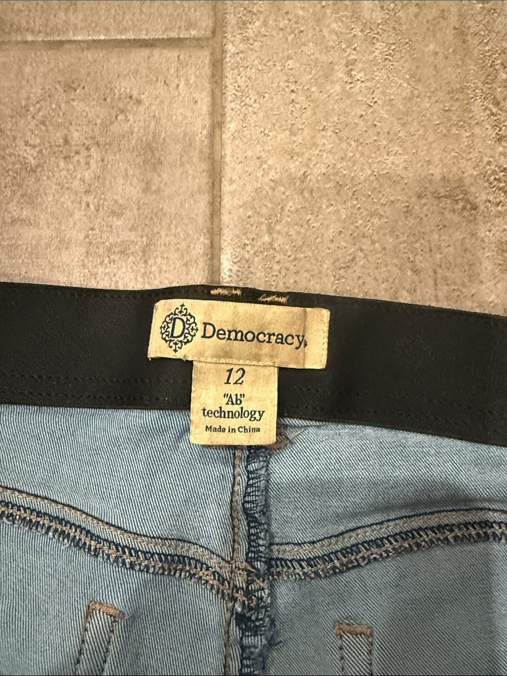 Democracy High-Rise Blue Women’s Skinny Jeans - Picture 4 of 8